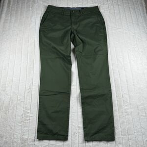 Vineyard Vines Breaker Chino Pants Men's 33x32 Green Stretch Preppy Comfort NWT
